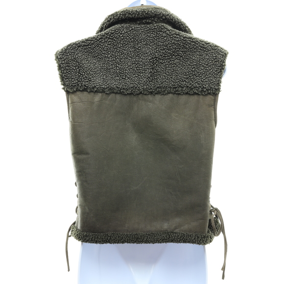 Wilsons Conservation by Robert Comstock Leather Vest Women‘s S Brown - Picture 8 of 13